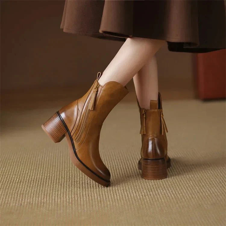 Sierra | Botines de piel
