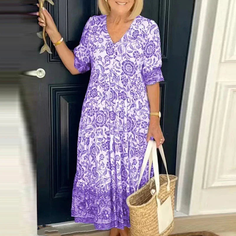 Vestido boho moderno, versátil y perfecto