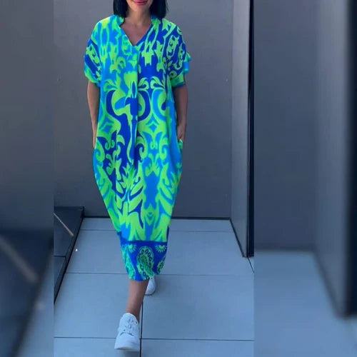 Justine | Elegante vestido floral