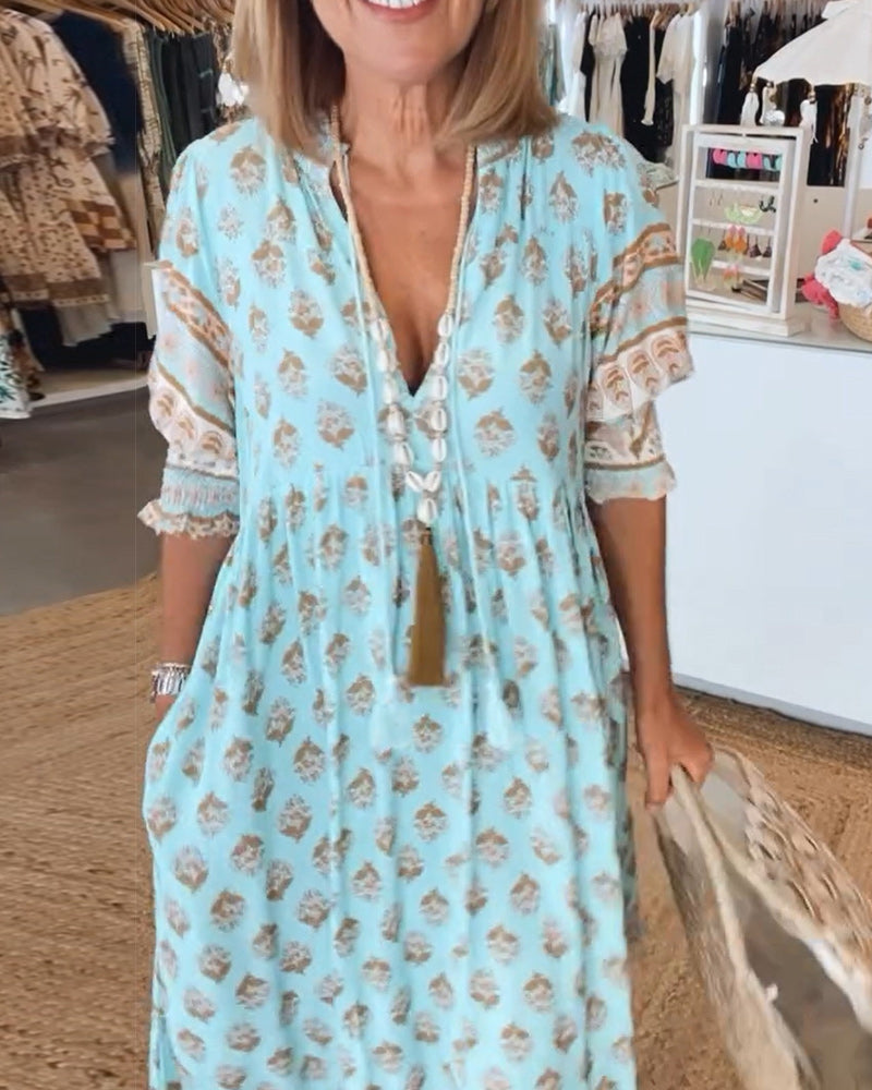 Ria | Radiante vestido de primavera para mujer