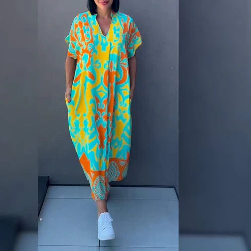 Justine | Elegante vestido floral