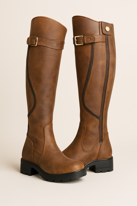Botas altas mujer, confortables y ligeras para días fríos