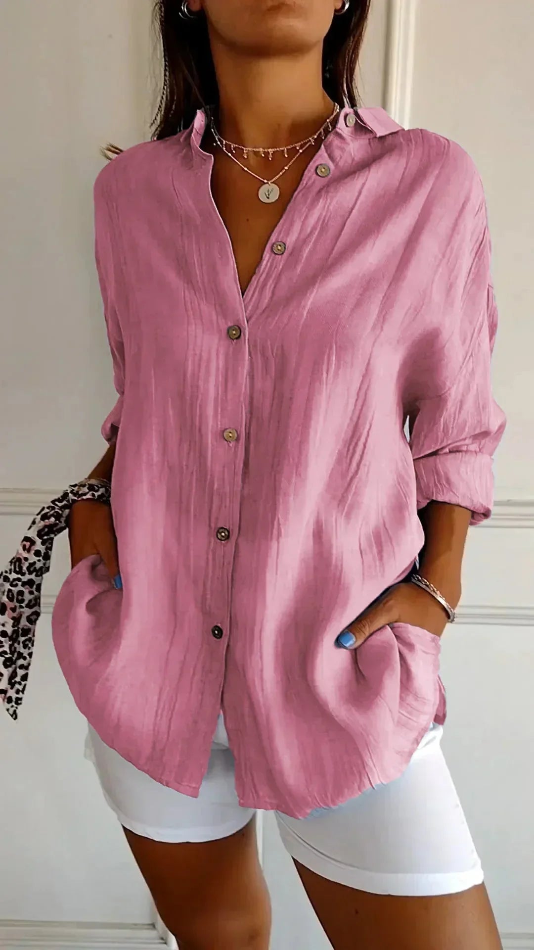 Christina | Blusa de algodón de alta calidad