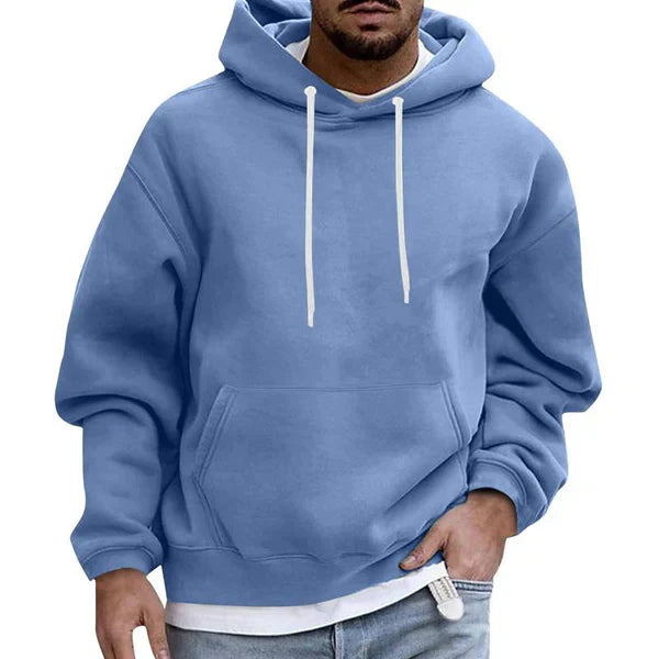 Sudadera de hombre con capucha, cálida y estilosa para otoño