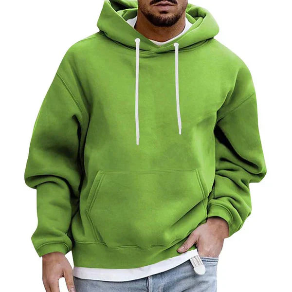Sudadera de hombre con capucha, cálida y estilosa para otoño