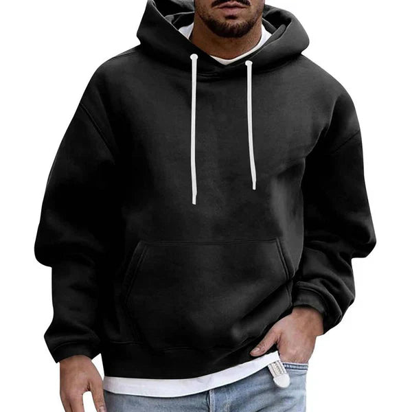 Sudadera de hombre con capucha, cálida y estilosa para otoño