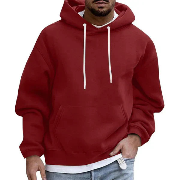 Sudadera de hombre con capucha, cálida y estilosa para otoño