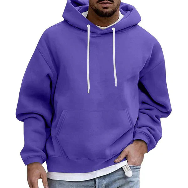 Sudadera de hombre con capucha, cálida y estilosa para otoño