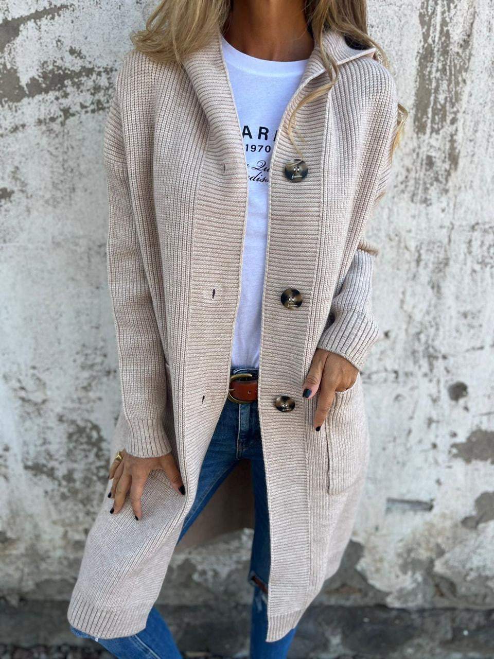 Calinda | Elegante chaqueta de punto para mujer