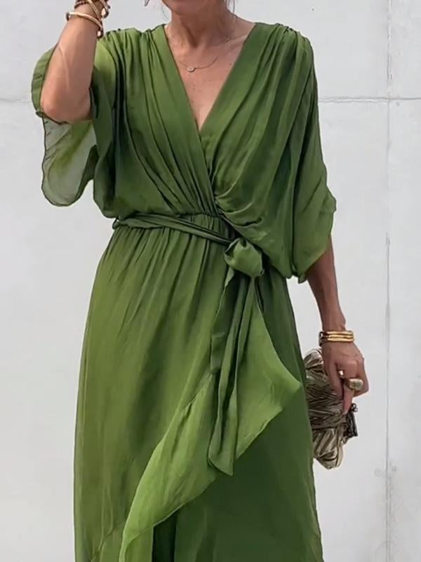 Vestido mujer chiffon cómodo y moderno diario o formal