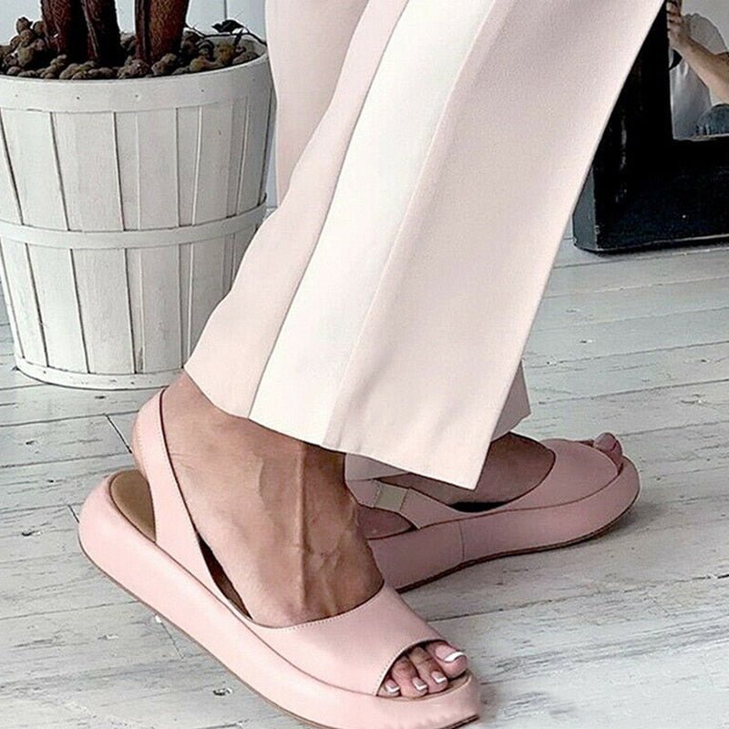 Sandalias femeninas elegantes, modernas y versátiles para verano