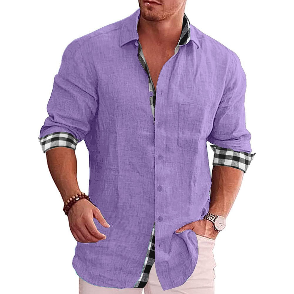 Camisa de hombre ligera, estilosa y perfecta para primavera