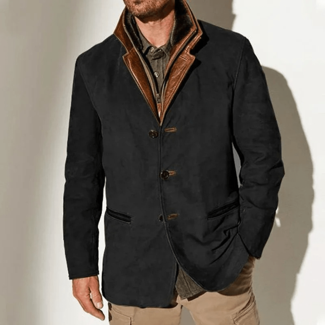 Chaqueta hombre vintage casual cómoda y moderna estilo retro