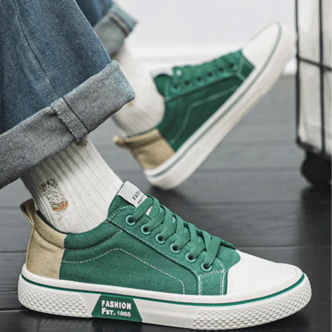 Sneakers casual hombre vintage cómodas y estilosa moderna