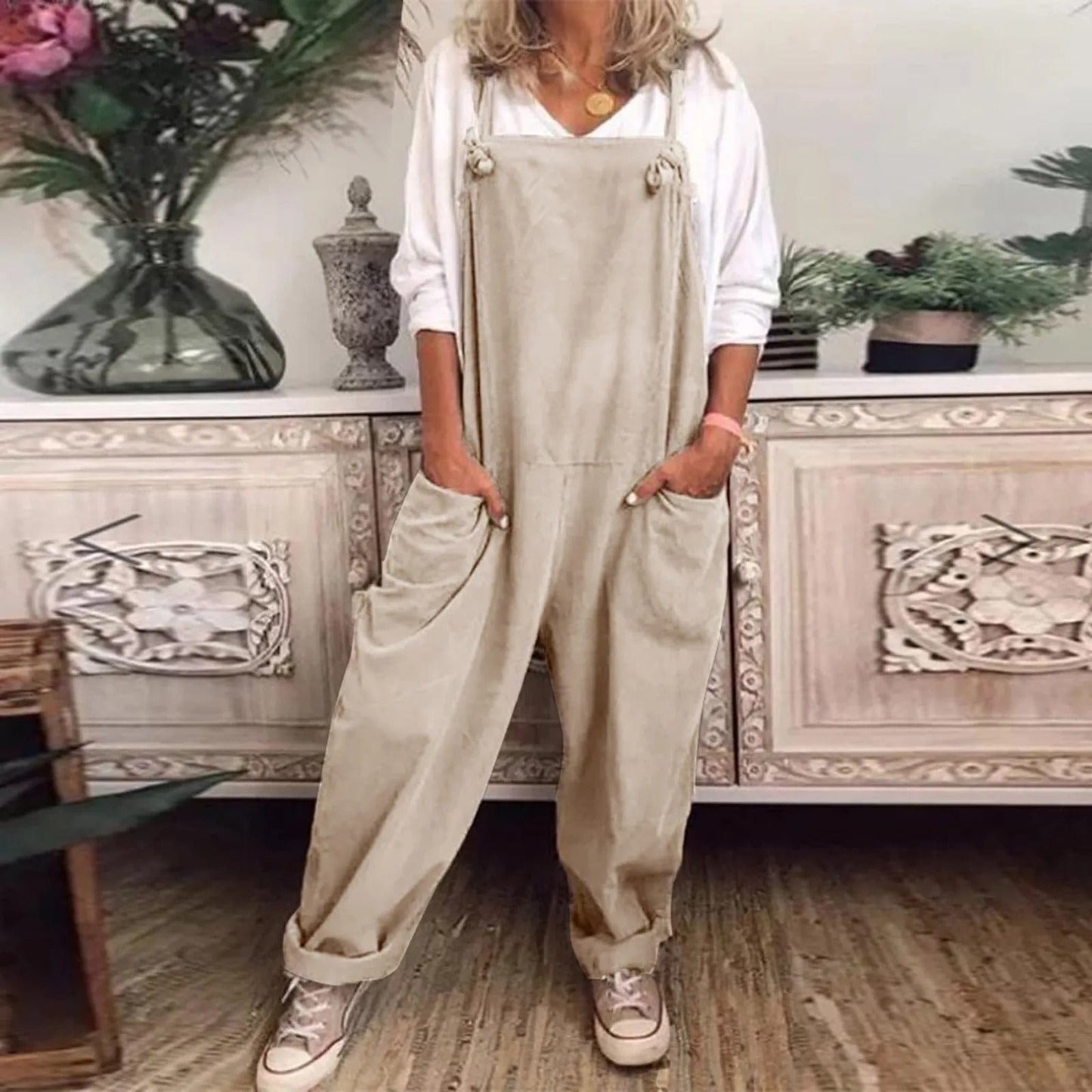 Mono Casual Mujer – Ligero, Natural y Sofisticado en Algodón y Lino