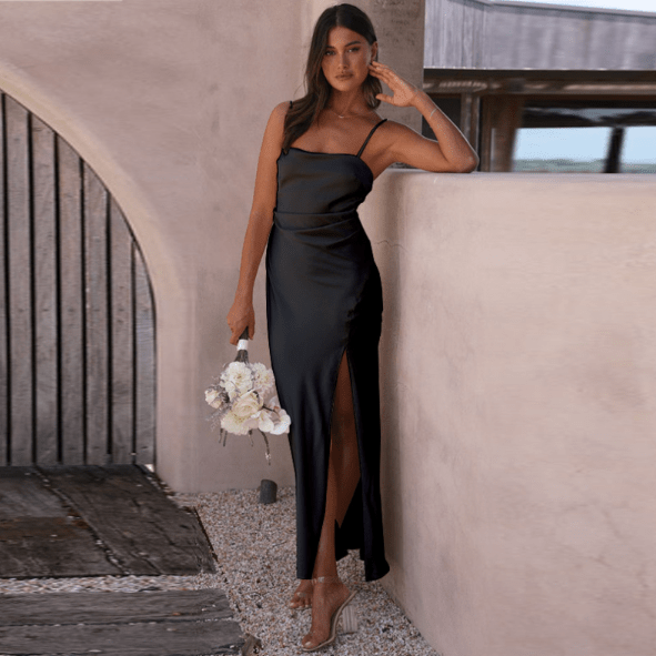 Vestido Verano Mujer – Ligero, Elegante y Con Abertura Lateral