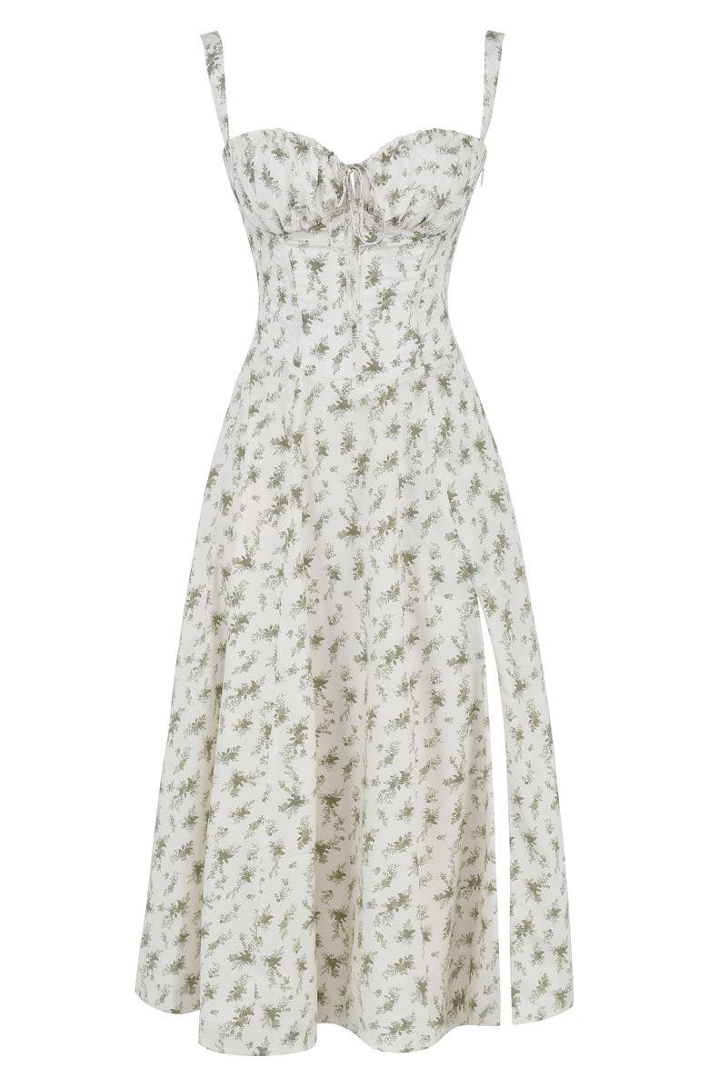 Vestido Midi Elegante Mujer – Corsé Detallado, Cómodo y Atemporal