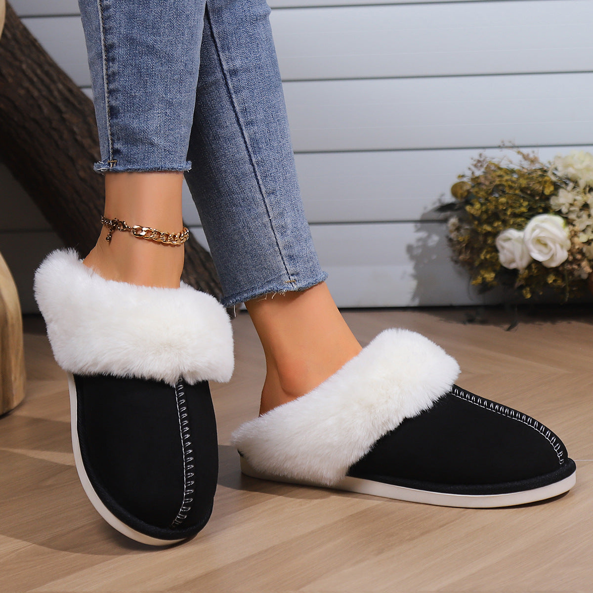 Candace | Calientes y mullidas zapatillas para interior