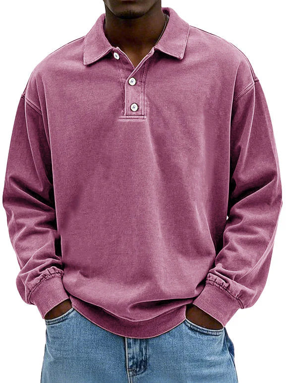 Camisa Hombre – Manga Larga Vintage, Elegante y Atemporal