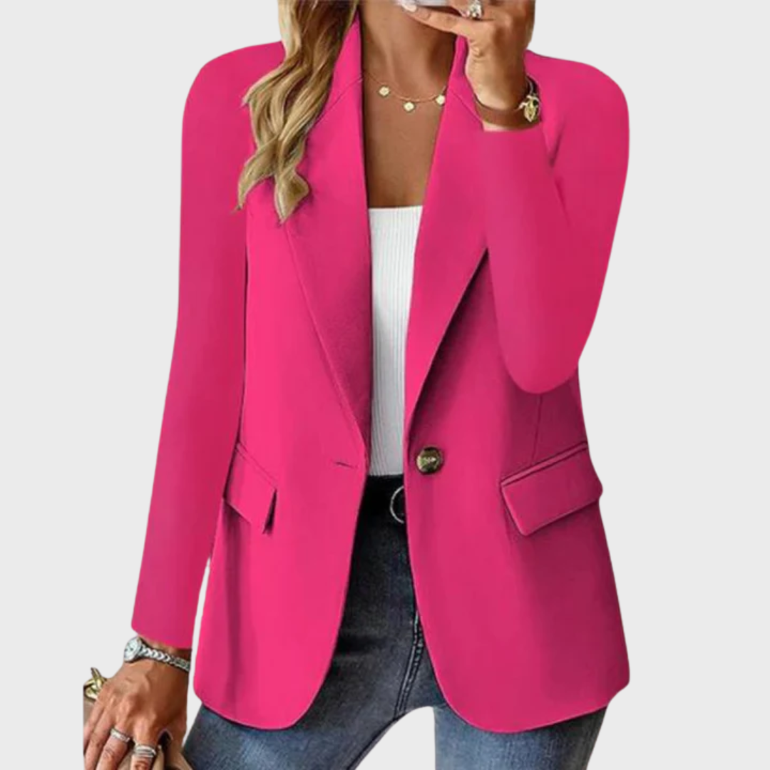 Blazer refinado para mujer, versátil y chic