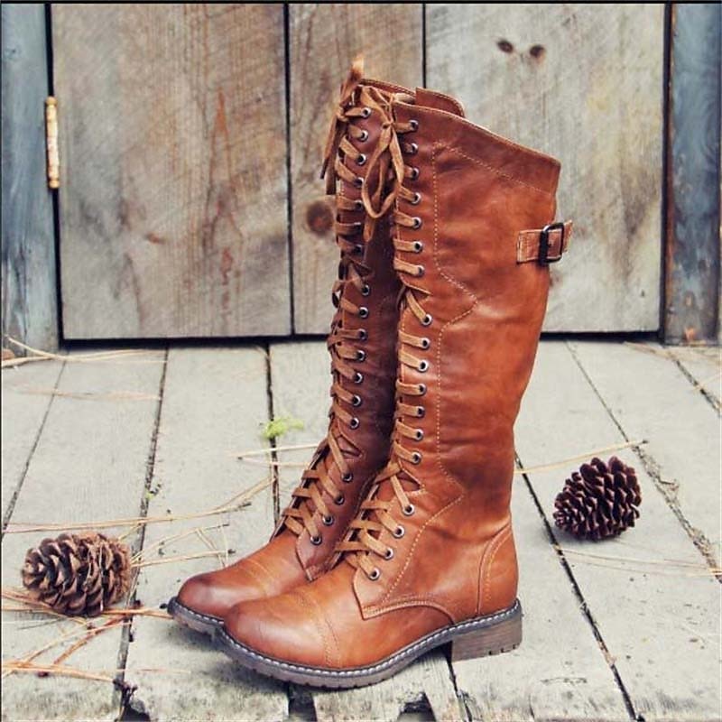 Botas mujer altas estilo riding, confortables y modernas