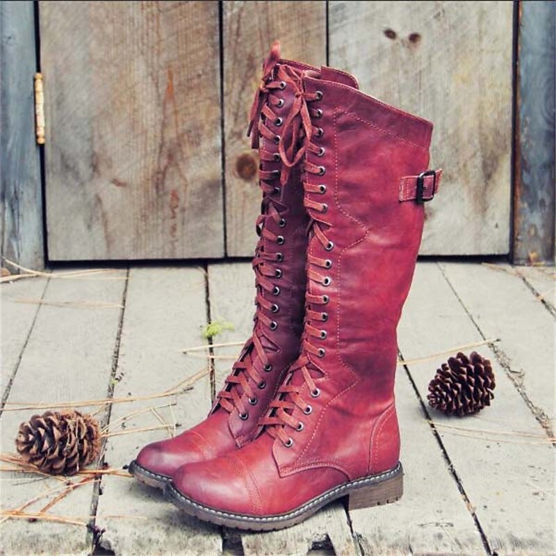 Botas mujer altas estilo riding, confortables y modernas