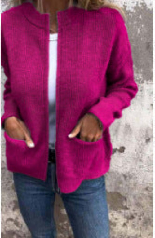 Chaqueta ligera otoño mujer elegante y estilosa