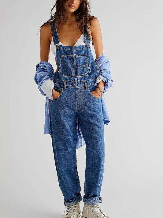 Peto denim mujer, confortable y elegante para uso diario