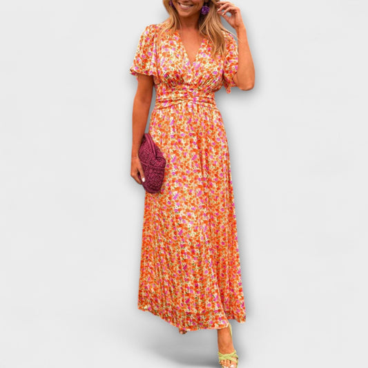 Linn | Vestido clásico con cuello en V