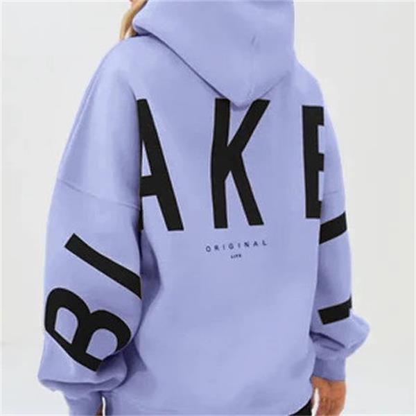 Sudadera con capucha oversize para mujer: informal y a la moda