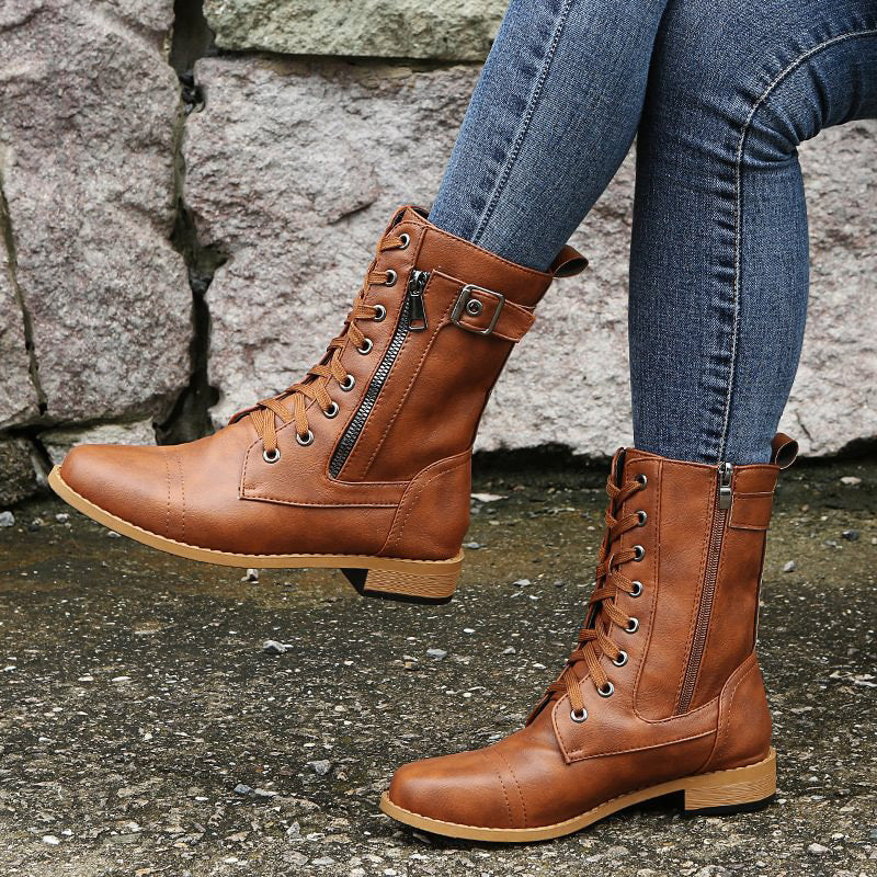 Botas cómodas mujer, ligeras y ergonómicas para uso diario