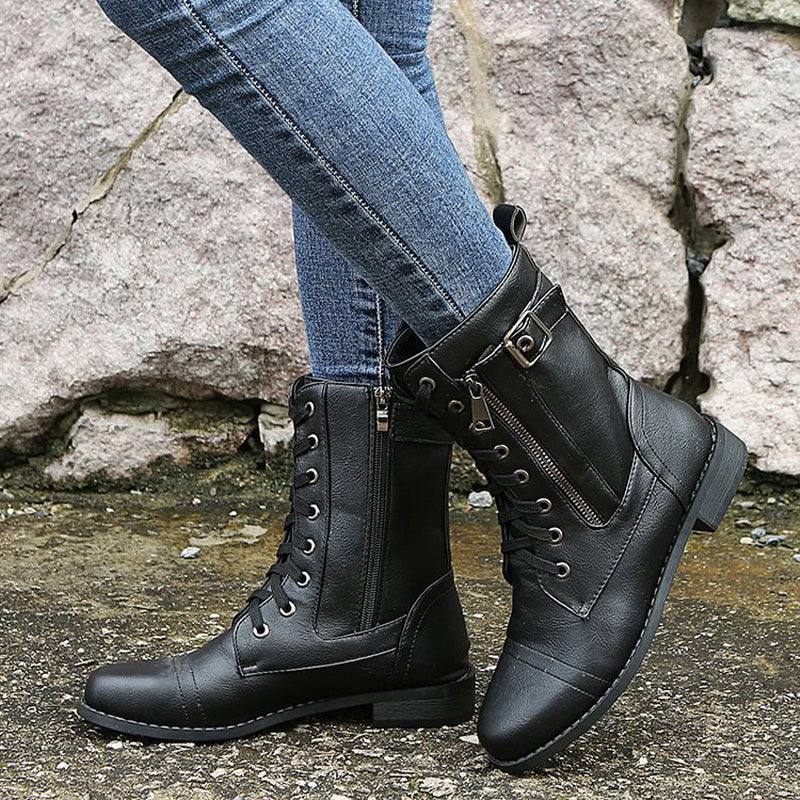 Botas cómodas mujer, ligeras y ergonómicas para uso diario