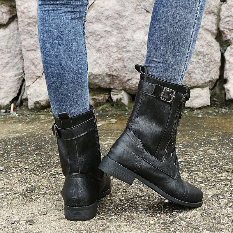 Botas cómodas mujer, ligeras y ergonómicas para uso diario