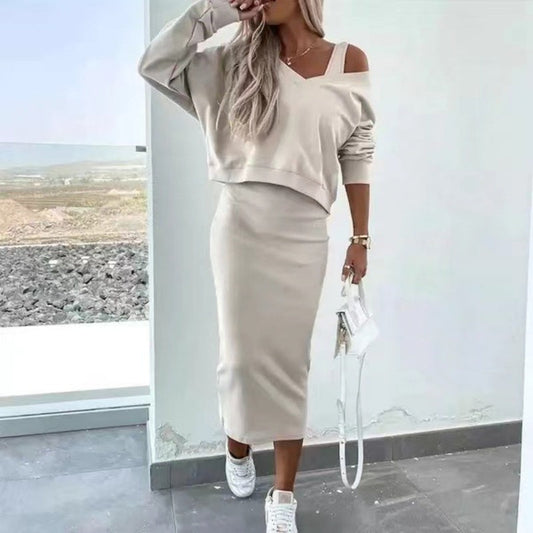 Vestido midi mujer, confortable y estiloso con look casual