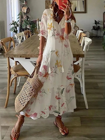 Elisa | Vestido Boho Barriguita