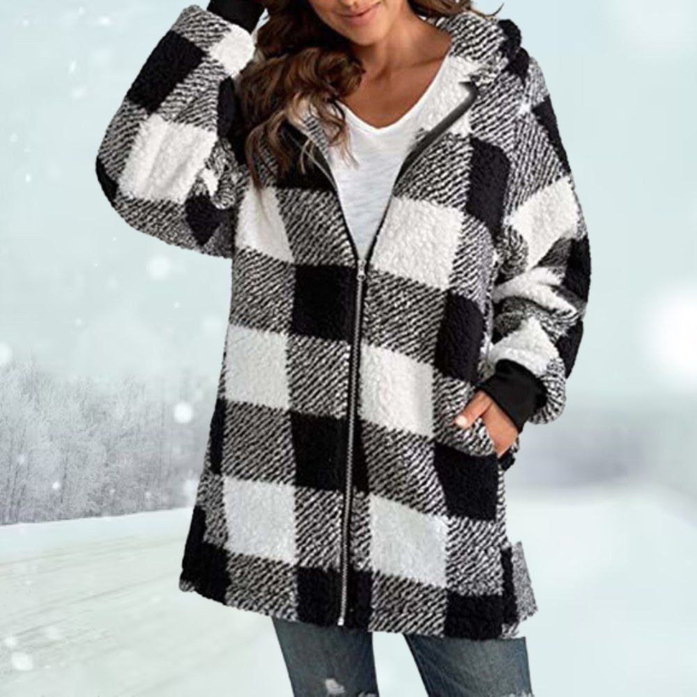 Cheyanne | Chaqueta cálida con capucha para mujer