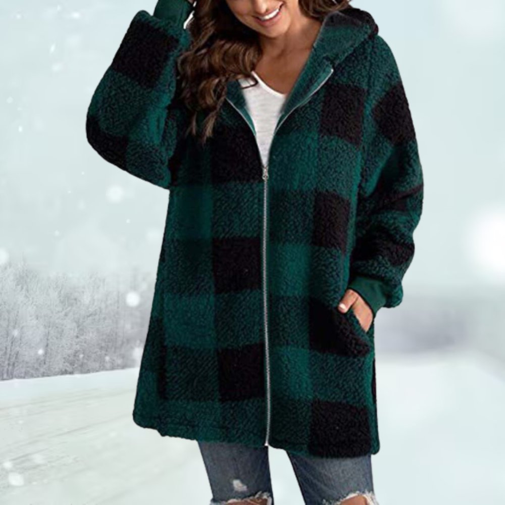 Cheyanne | Chaqueta cálida con capucha para mujer