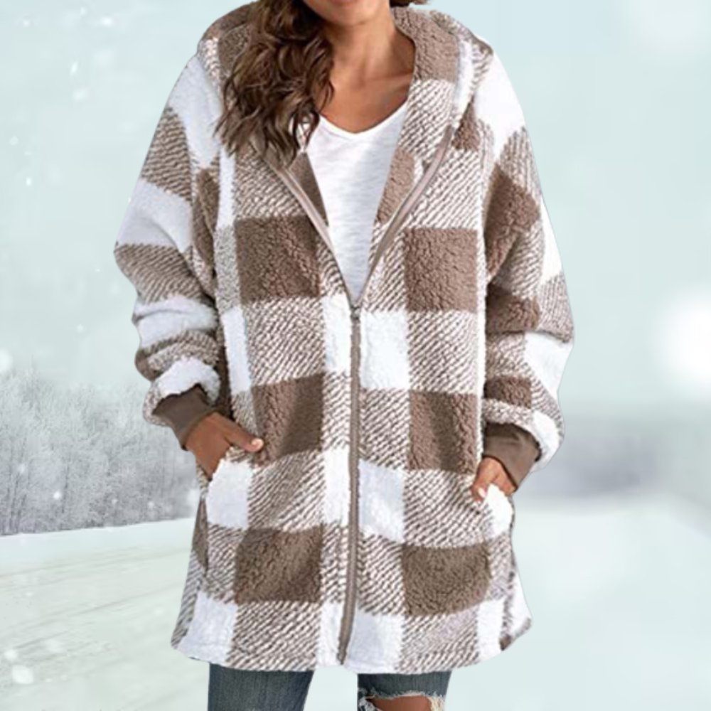 Cheyanne | Chaqueta cálida con capucha para mujer