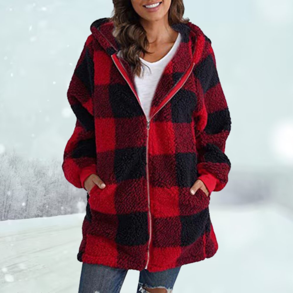 Cheyanne | Chaqueta cálida con capucha para mujer