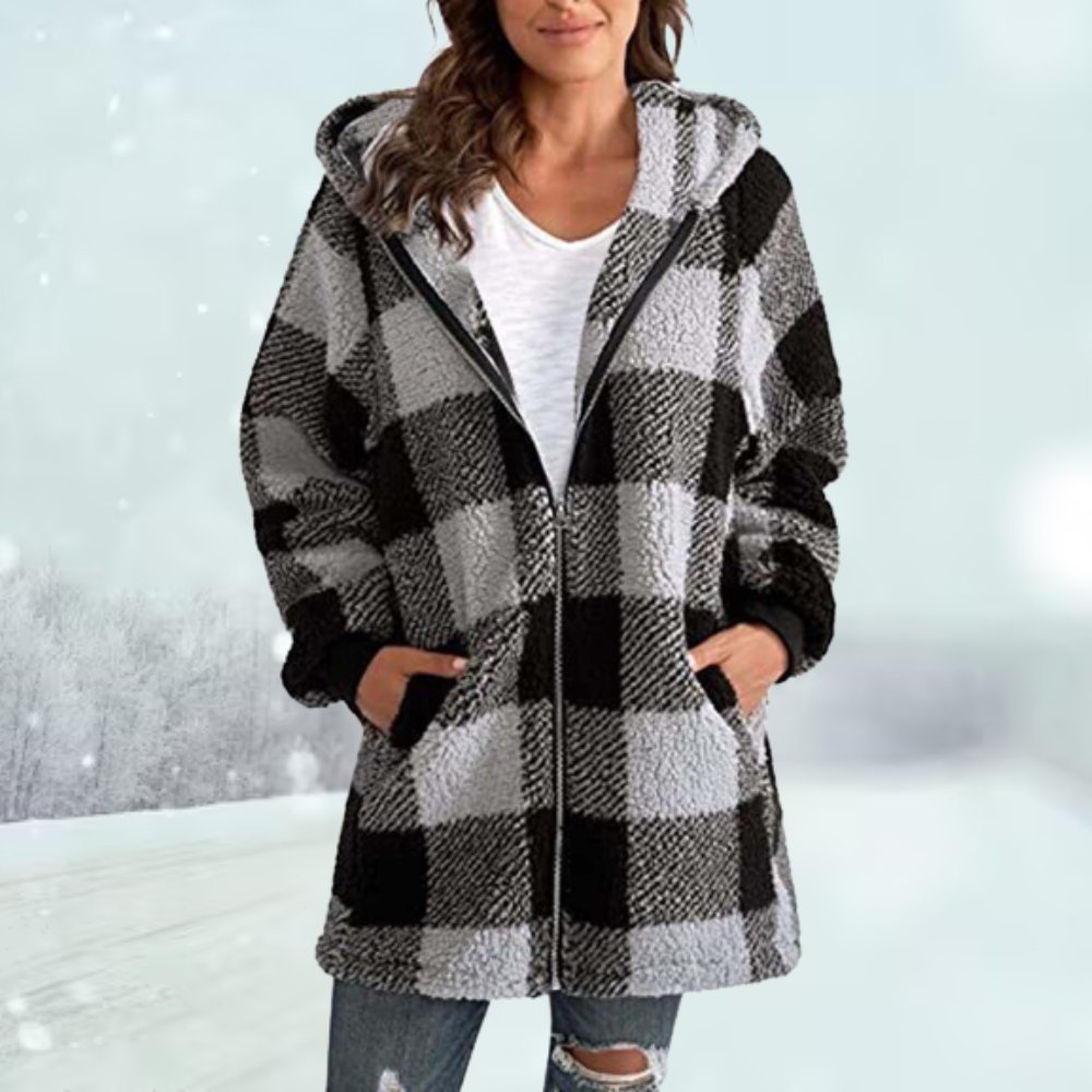 Cheyanne | Chaqueta cálida con capucha para mujer