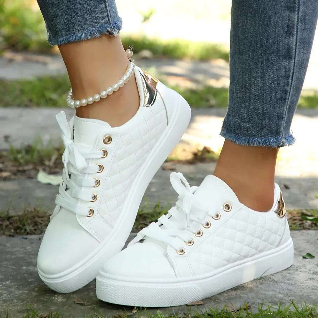 Zapatillas mujer acolchadas y estilosa, cómodas para look