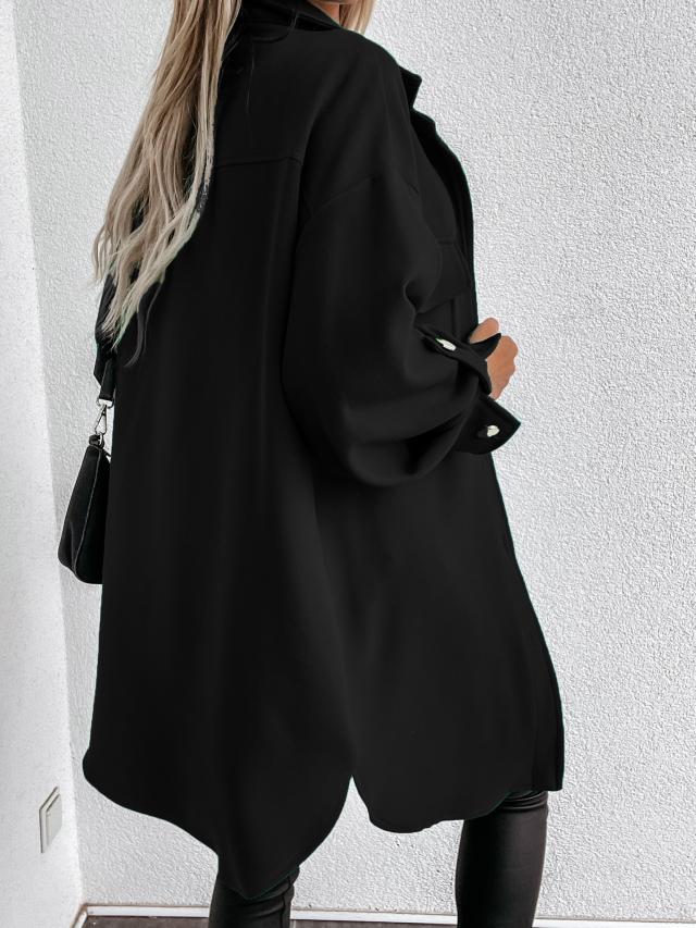 Chaqueta femenina ligera, chic y versátil para diario