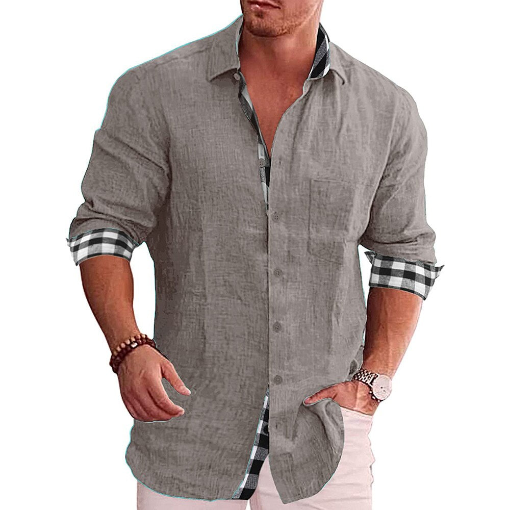 Camisa de hombre ligera, estilosa y perfecta para primavera