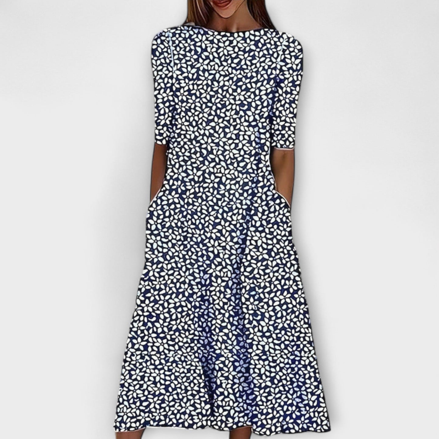 Chanelle | Vestido floral costero