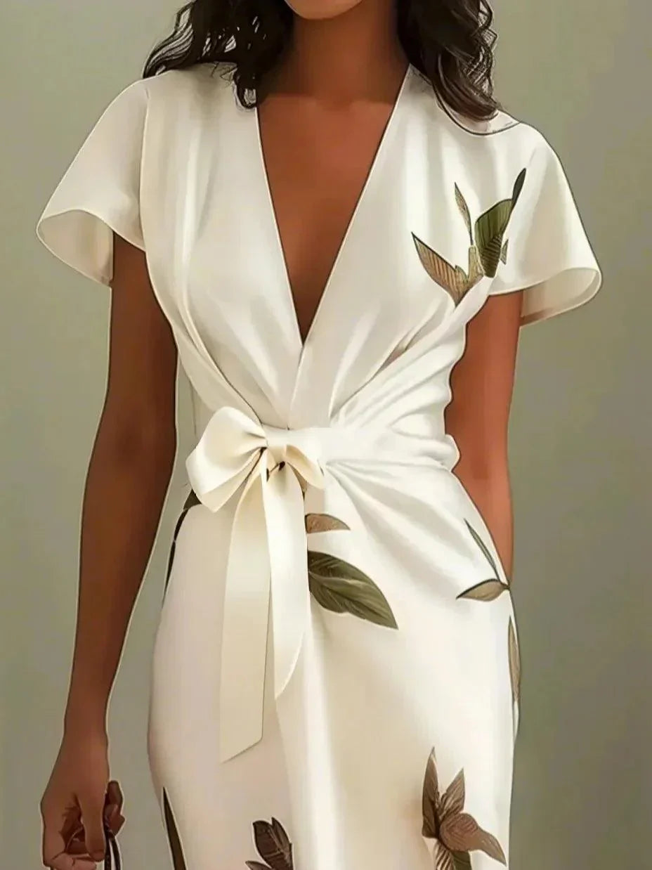 Vestido Elegante Mujer – Confección Cruzada, Versátil y Moderno