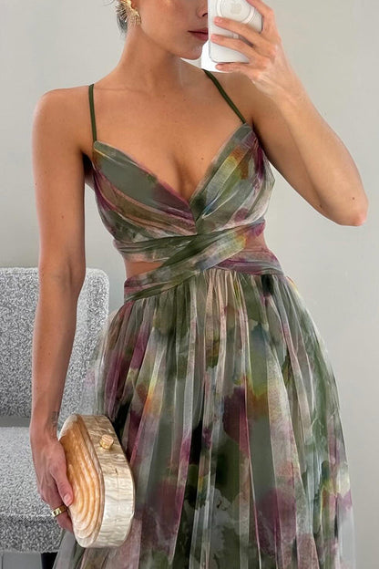 Nadine | Maxivestido floral fluido