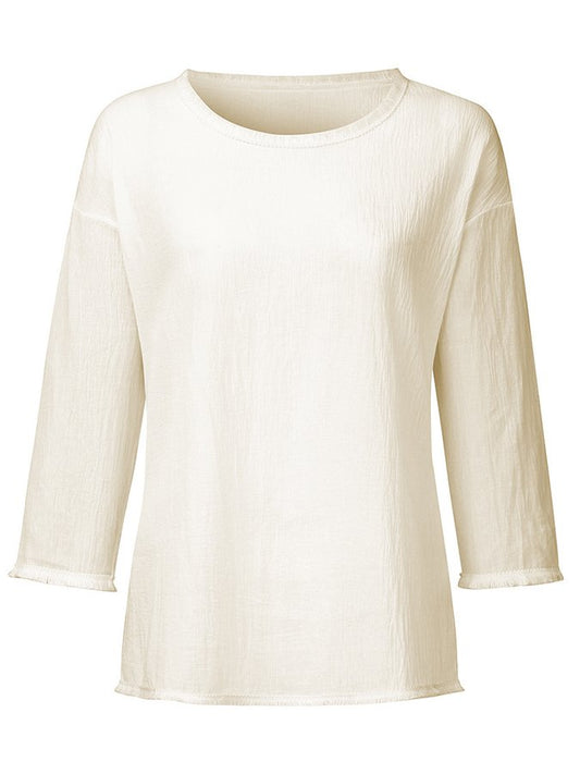 Becky | Camiseta casual de lino