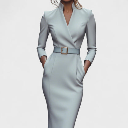 Vestido midi, elegante y cómodo para eventos o cóctel