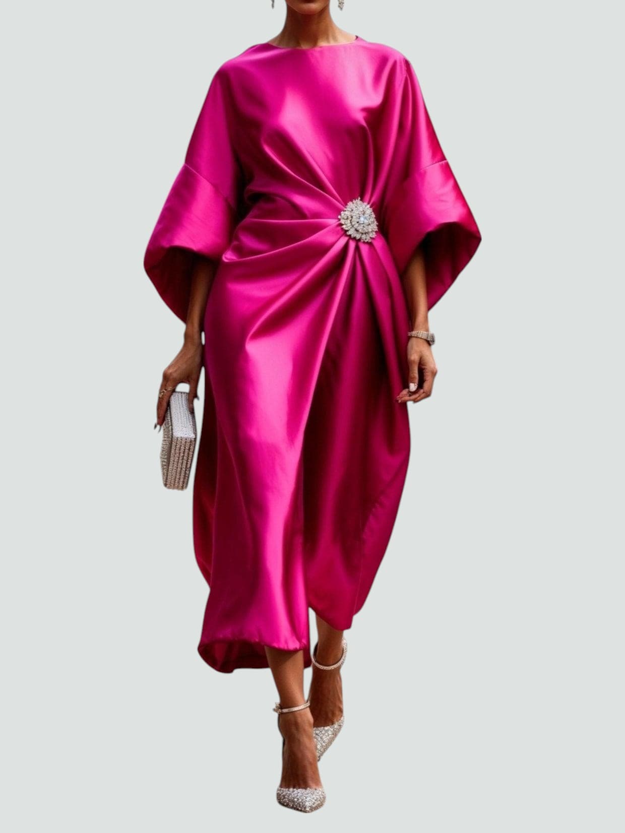 Elegante vestido de noche para mujer | Vestido largo de fiesta