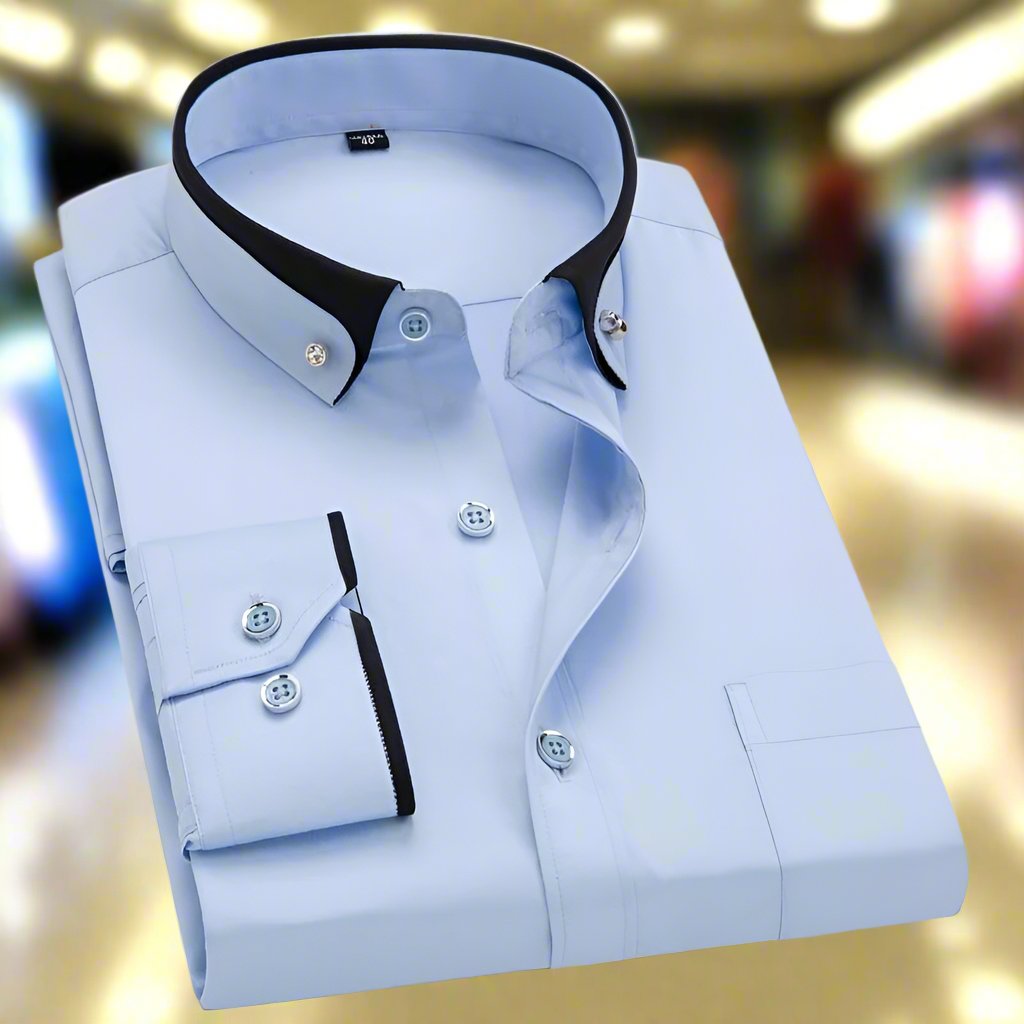 Camisa Elegante Hombre – Ideal para Trabajo y Ocasiones Especiales
